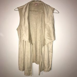 Suede Vest